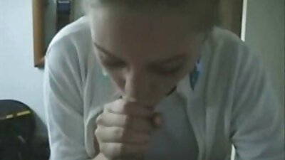 Hot Babe Giving a Teasing Handjob
